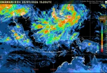Prakiraan Cuaca Ibu  Kota Provinsi se-Indonesia, 23 Juli