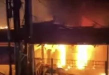 Kebakaran Ruko Pasar Ciputat Diduga Dipicu Korsleting Listrik