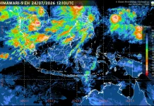 Prakiraan Cuaca Ibu  Kota Provinsi se-Indonesia, 25 Juli