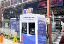 KAI Sediakan 124 Water Station untuk Kurangi Botol Plastik