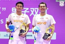 Kalahkan Ranking Satu Dunia Secara Beruntun, Fajar/Fikri Juara China Open 2026