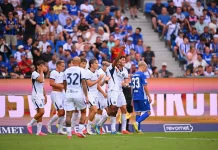 Diouf Cetak Dua Gol, Inter Menang Dramatis 2-1 atas Karlsruher