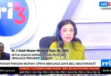 KKI Bali Dorong 'Gerakan Pangan Murah' Menjangkau Masyarakat Rentan Lebih Merata