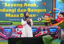 Edukasi Gigi Hari Anak Nasional LRT Jabodebek Sasar 50 Murid Disabilitas