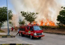 Kebakaran di Bekasi Banyak  Terjadi di Lahan Kosong