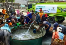 BAZNAS Salurkan 48 Ribu Liter Air Bersih Warga Terdampak Kekeringan di Pandeglang