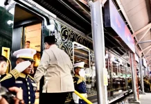 Momen Presiden Prabowo Pertama Kali Jajal Kereta Nusantara Explorer