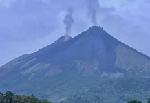 Empat Gunung Api Sulut Berstatus Warga Diimbau Waspada, Patuhi Radius Bahaya