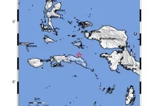Gempa Bumi M5.1 Terjadi di Seram Bagian Timur Maluku