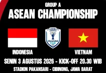 Simak Jadwal Timnas Indonesia vs Vietnam di Grup A Piala AFF 2026