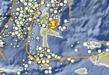 Gempa Magnitudo 2,3 Terjadi di Barat Daya Halmahera Timur