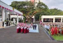 PM Thailand disambut Meriah Puluhan Siswa SD