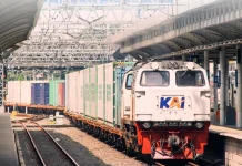 KAI Angkut 3,44 Juta Ton Petikemas hingga Juli 2026