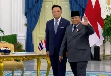 Isi Pernyataan Bersama Pertemuan Presiden Prabowo dan Perdana Menteri Tailan