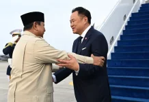 Presiden Prabowo Antar Langsung Kepulangan PM Tailan Anutin Charnvirakul