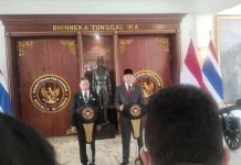 Indonesia dan Tailan Perkuat Kerja Sama Pertahanan