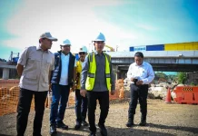 Wapres Tinjau Pembangunan Jembatan Krueng Tingkeum Bireuen Aceh