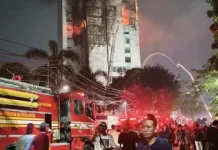 Puslabfor Polri Selidiki Penyebab Kebakaran Gedung Bapenda DKI