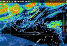 Prakiraan Cuaca Ibu Kota Provinsi se-Indonesia, 10 Augustus