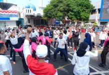 Sambut HUT ke-81 RI, Korlantas Gelar Olahraga dan Perlombaan