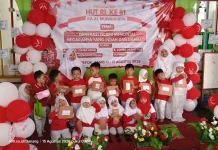 Langkah Kecil, Jiwa Merdeka: Cerita Anak-Anak RA Al Muwahhidin Depok Sambut HUT RI