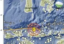 Gempa M 5,7 Kembali Guncang NTT Minggu Siang