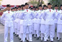 Kenali Formasi 17-8-45 dalam Paskibraka, Ini Susunan dan Tugasnya