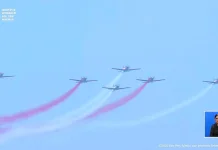 Atraksi 81 Pesawat Tempur TNI Hiasi Langit Jakarta saat HUT RI