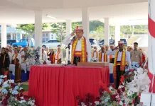 Mendagri Pimpin Upacara HUT ke-81 RI di Manggarai Timur, NTT