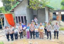 Kapolda NTT Salurkan Bantuan untuk Korban Gempa di Ngada