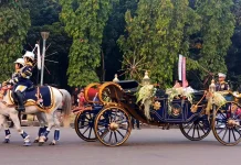Kirab Garuda Prabayeksa Tutup Rangkaian Upacara HUT ke-81 RI