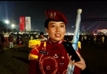 Senyum Josepha usai Kirab, dari Color Guard hingga Harapan untuk Indonesia