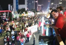 Ikuti Karnaval Bersatu Harmoni Nusantara, Menpora Ingatkan Perjuangan Para Atlet