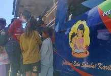 BNPB Hadirkan Layanan Trauma Healing dan Perpustakaan bagi Pengungsi Sikka
