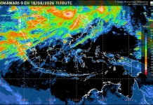 Prakiraan Cuaca Ibu Kota Provinsi se-Indonesia, 19 Augustus