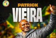 Patrick Vieira Jadi Pelatih Timnas Senegal Gantikan Pape Thiaw