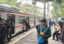 KRL Duri-Tangerang Sudah Bisa Dilalui, Rangkaian KA 1914A Diperbaiki