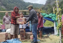 Kementerian HAM Salurkan Bantuan untuk Warga Terdampak Gempa Flores NTT