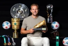 Harry Kane Raih Sepatu Emas 2026 usai Jadi Raja Gol Eropa