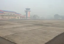 Kemenhub Pantau Dampak Asap Karhutla terhadap Operasional Penerbangan
