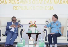 BPOM dan Sudan Perkuat Kerja Sama Pengawasan Obat dan Produk Kesehatan