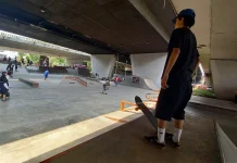KAI Commuter Hidupkan Ruang Publik Slipi lewat Turnamen Papan Seluncur