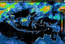 Prakiraan Cuaca Ibu Kota Provinsi se-Indonesia, 23 Augustus