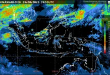 Prakiraan Cuaca Ibu Kota Provinsi se-Indonesia, 24 Augustus