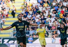 Juventus Menang Tipis 1-0 atas Frosinone di Laga Perdana Serie A