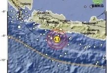 Gempa M4,1 Guncang Pangandaran, Terasa hingga Cianjur Selatan