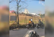 Pesawat Tempur Sukhoi Diduga Overrun di Lanud Sultan Hasanuddin