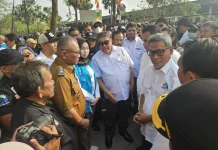 Bela Buruh, Penasehat Khusus Presiden Datangi Jabatex Tangerang