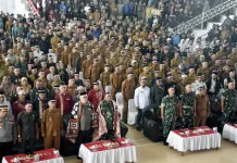Ribuan Warga Bener Meriah Aceh Ikuti Apel Kebangsaan Indonesia Damai