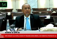 Komisi XI DPR Tetapkan Sarjito Pimpin Pengawas Bursa Mineral
